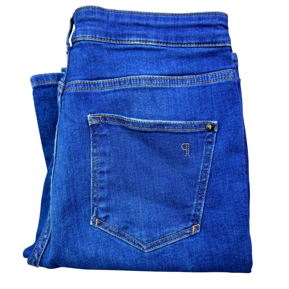 Pilcro and the Letterpress High Rise Boot Cut Jeans Medium Wash Womens Size 30 - Picture 12 of 13